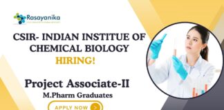 Latest Project Associate Jobs at IICB | M.Pharm Graduates Apply Now