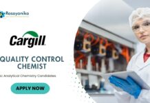 Latest QC Jobs at Cargill | BSc Analytical Chemistry Candidates Apply Now
