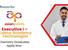Latest jobs for Chemistry Graduates | Apply Now For The Executive I – Colour Academy Technologist Role