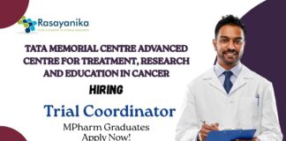 MPharm Jobs at ACTREC | Apply Now For The Trial Coordinator Role