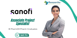 MPharm Jobs at Sanofi - Apply Now for the Associate Project Specialist Role (1)