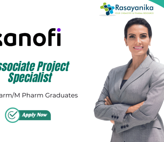 MPharm Jobs at Sanofi - Apply Now for the Associate Project Specialist Role (1)