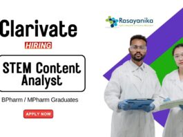 MSc Biotechnology Jobs at Clarivate Apply Now for the Associate STEM Content Analyst Role (1)