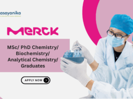 MSc Chemistry Jobs at Merck - Apply Now for the Assistant Quality Control Role 
