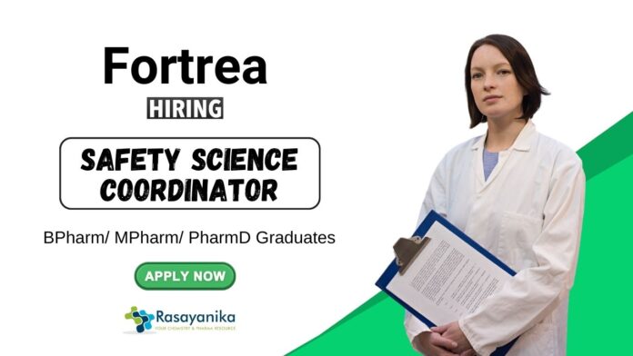 Mpharm Jobs at Fortrea MPharm Graduates Apply Now for the Safety Science Coordinator Role (1)