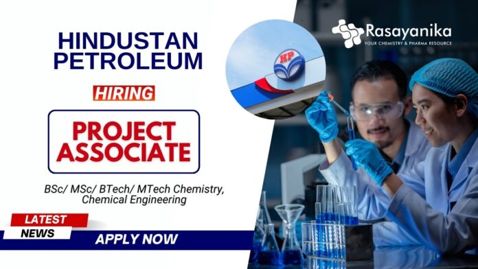 MSc Chemistry Govt Jobs in HPCL