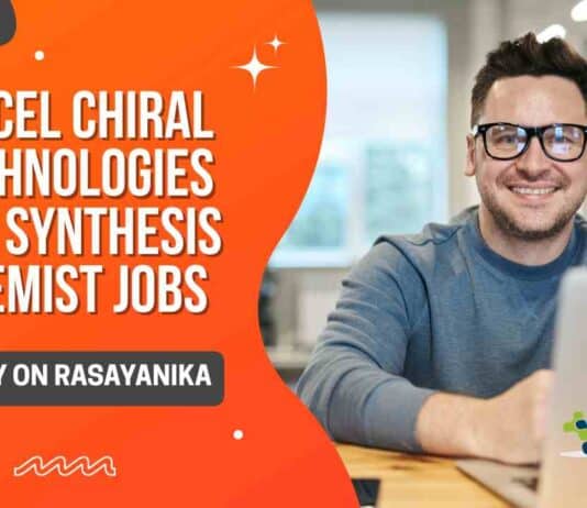 Chemist Job Openings at Daicel Chiral Technologies
