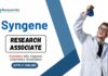 Organic Chemistry Jobs for Freshers Apply Now for the Research Associate Position at Syngene (1)