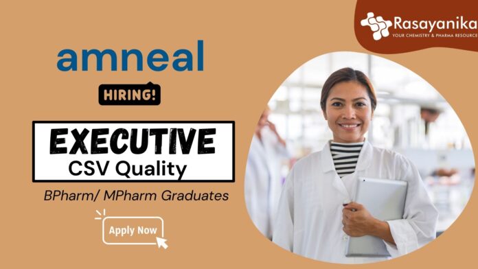 Pharma Jobs at Amneal Pharmaceuticals | Apply Now for the Executive Role 