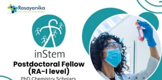 PhD Chemistry Jobs at inSTEM | Apply Now For The Postdoctoral Fellow Role
