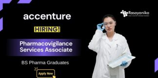 Pharma Job for Freshers at Accenture Apply Now for the Pharmacovigilance Services Associate Role