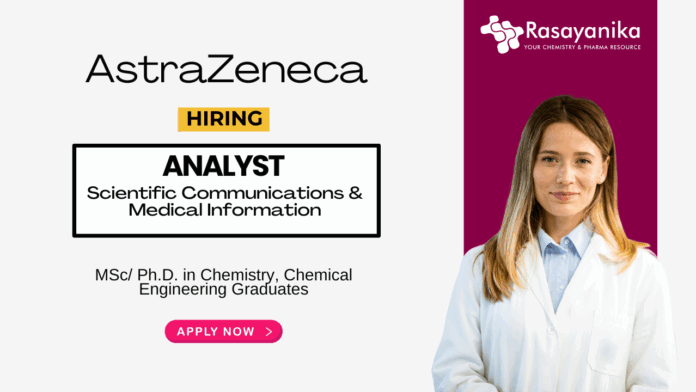 Pharma Jobs at AstraZeneca PharmD Graduates Apply Now for the Analyst Role (1)