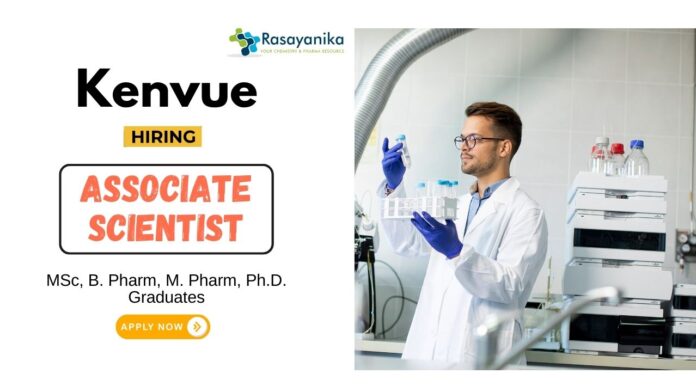 Pharma Jobs at Kenvue Apply Now for the Associate Scientist Position (3)