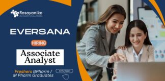Pharma Jobs for Freshers at Eversana Apply Now for the Associate Analyst Role (1)