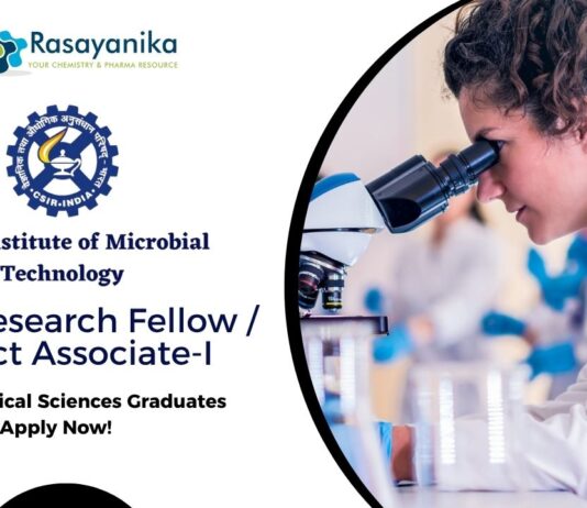 Pharmaceutical Sciences Jobs At CSIR | Apply Now For The Junior Research Fellow / Project Associate-I Role
