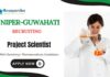 Pharmaceuticals Jobs at NIPER-Guwahati | Apply Now for Project Scientist Position