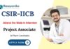 Project Associate Jobs at IICB | M Pharm Candidates Apply Now