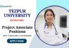 Project Associate Jobs at Tezpur University | MSc Chemistry Candidates Apply Now