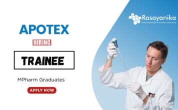 Pharma Jobs at Apotex | MPharm Graduates Apply Now for the Trainee Position