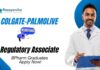 Regulatory Associate Jobs at Colgate-Palmolive | BPharm Graduates Apply Now