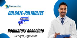 Regulatory Associate Jobs at Colgate-Palmolive | BPharm Graduates Apply Now