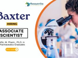 Research Jobs at Baxter MScMPharm Graduates Apply Now for the Associate Scientist Role