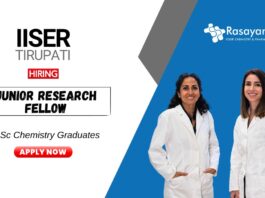 Research Jobs at IISER Tirupati MSc Chemistry Graduates Apply Now for the JRF Position