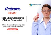 Research and Development Jobs at Unilever Chemical Engineering Graduates Apply Now