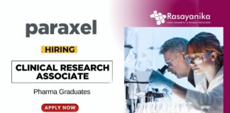 WFH Clinical Research Associate Job Vacancies at Parexel