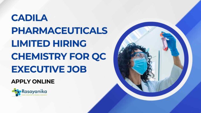 MSc Chemistry Job Vacancies