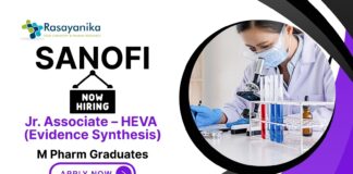 Job Vacancies at Sanofi | MPharm Graduates Apply Now for Junior Associate Role