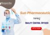 Chemistry & Pharma Jobs in QC at Sun Pharma, Apply Now!