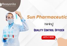 Chemistry & Pharma Jobs in QC at Sun Pharma, Apply Now!