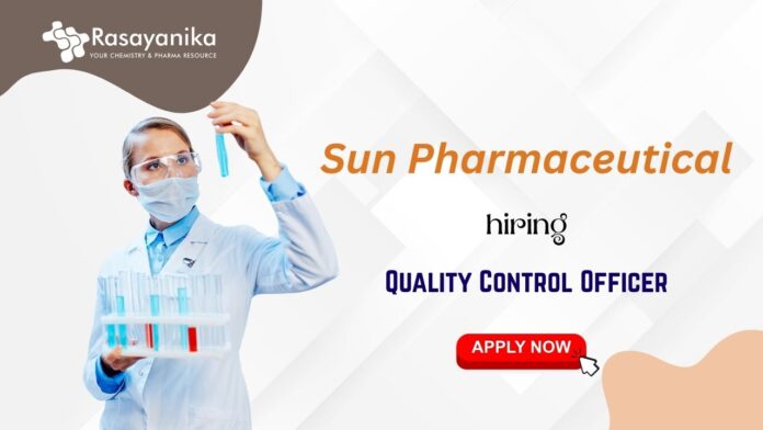 Chemistry & Pharma Jobs in QC at Sun Pharma, Apply Now!