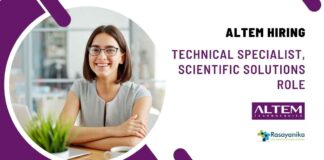 Chemistry Jobs at Altem Technologies
