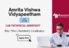 Amrita Vishwa Vidyapeetham Hiring Lab Technical Assistant | Chemistry Graduates can Apply 