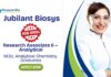 Analytical Chemistry Job at Jubilant | Apply Now For The Research Associate Role