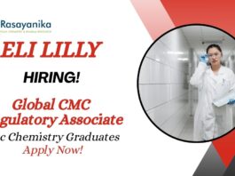 BSc Chemistry Jobs at Lilly | Apply Now For The Global CMC Regulatory Associate Role