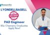 BSc Chemistry Jobs at LyondellBasell | Apply Now For The PAD Engineer Role 