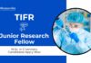 JRF Vacancy at TIFR | MSc Chemistry Candidates Apply Now