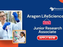 Freshers Jobs at Aragen LifeSciences | Apply Now for the Junior Research Associate Role