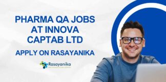 Pharma QA Jobs at Innova Captab Ltd
