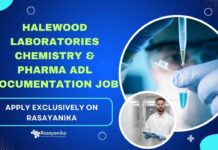 Chem & Pharma Job Openings in Documentation