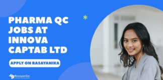 Pharma QC Jobs at Innova Captab Ltd