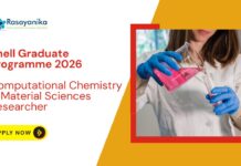 Computational Chemistry & Material Sciences Researcher - Part of Shell Graduate Programme 2026 | Eligible Candidates Apply Now