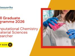 Computational Chemistry & Material Sciences Researcher - Part of Shell Graduate Programme 2026 | Eligible Candidates Apply Now