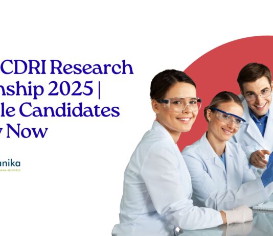 _CSIR-CDRI Research Internship 2025 Eligible Candidates Apply Now