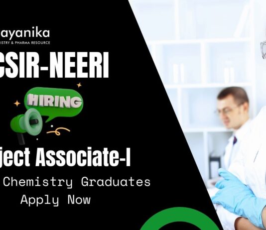 CSIR Jobs For BTech Chemistry Graduates | Apply Now For The Project Associate Role