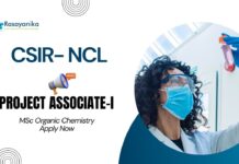MSc Organic Chemistry Jobs at NCL | Apply Now for Project Associate Role