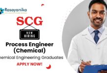 Chemical Engineering Job at SCG | Apply Now For The Process Engineer Role